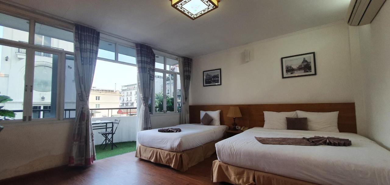 Hanoi Win Hotel & Travel Bagian luar foto