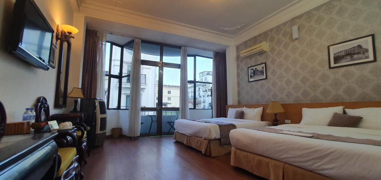 Hanoi Win Hotel & Travel Bagian luar foto