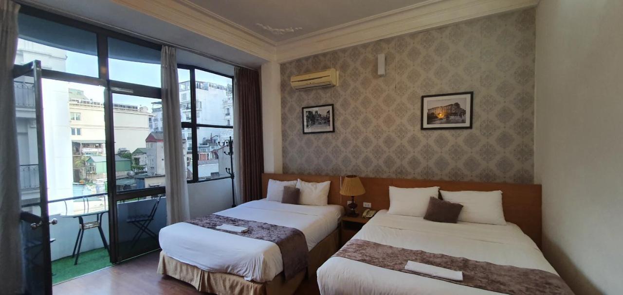 Hanoi Win Hotel & Travel Bagian luar foto