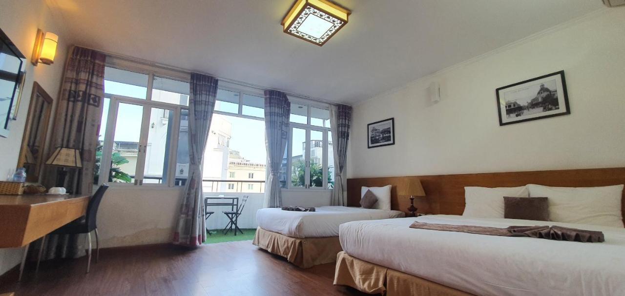 Hanoi Win Hotel & Travel Bagian luar foto