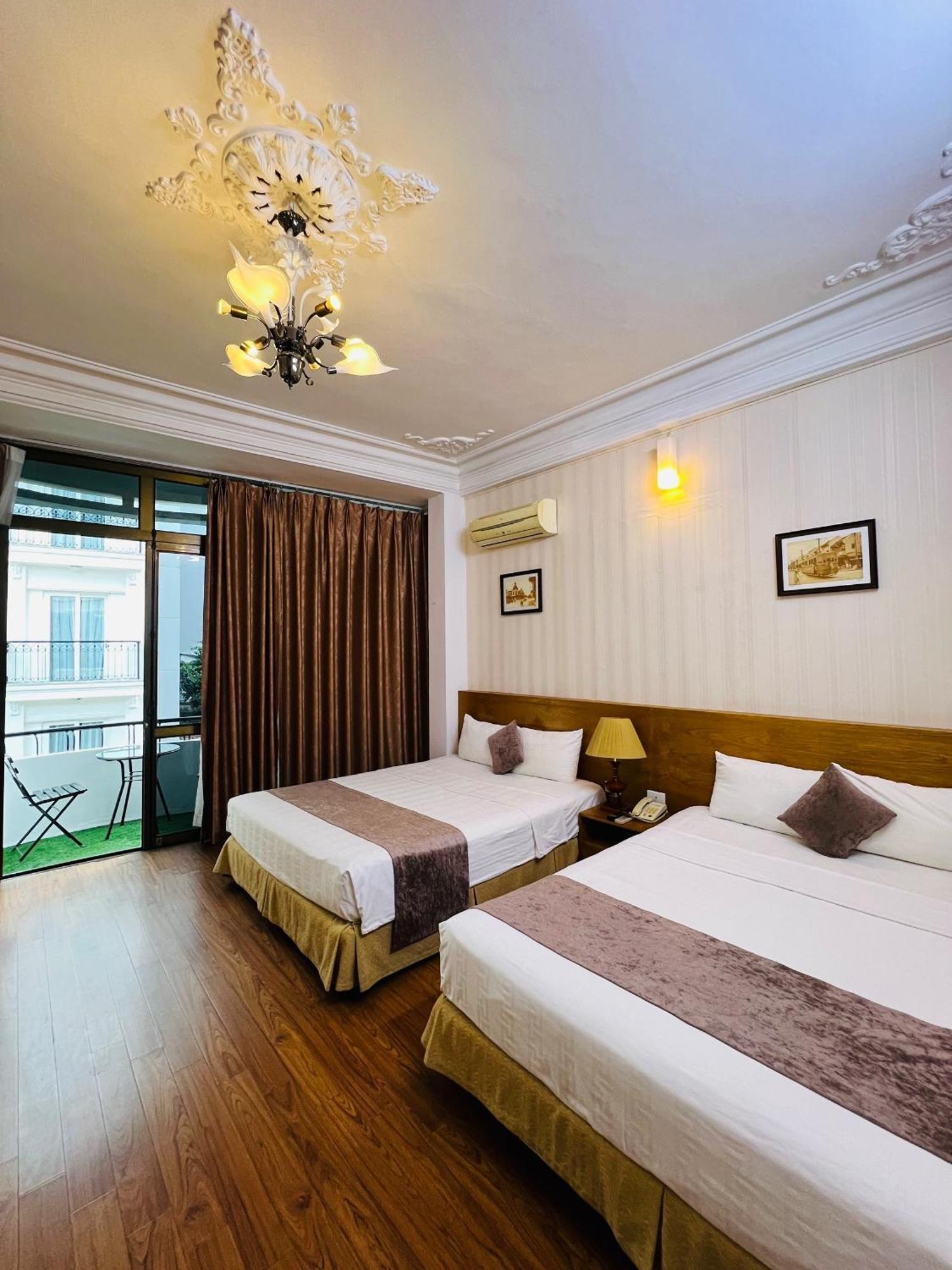 Hanoi Win Hotel & Travel Bagian luar foto